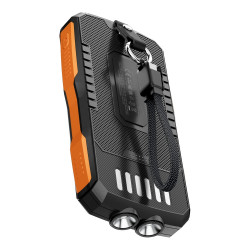 Blackview Terra 10 (Batería externa - linterna - multicables - 10000 mAh) Naranja
