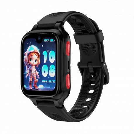 Lagenio K9 (Connected Watch for Kids - 1.78'' AMOLED - 5 MP - 4G Sim Support) Black