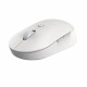 Xiaomi Mi Dual Mode Wireless Mouse Silent Edition - Souris sans fil (Bluetooth, 1300DPI) Blanc