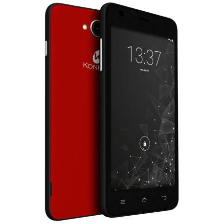 Konrow Coolfive - Smartphone Android 6.0 Marshmallow - 5'' - 8Go - Double Sim - Rouge