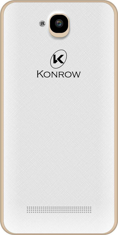 Konrow Easy Touch – Android-7.0-Nougat-Smartphone – 5-Zoll-Display – Dual-SIM – 8 GB, 1 GB RAM – Gold