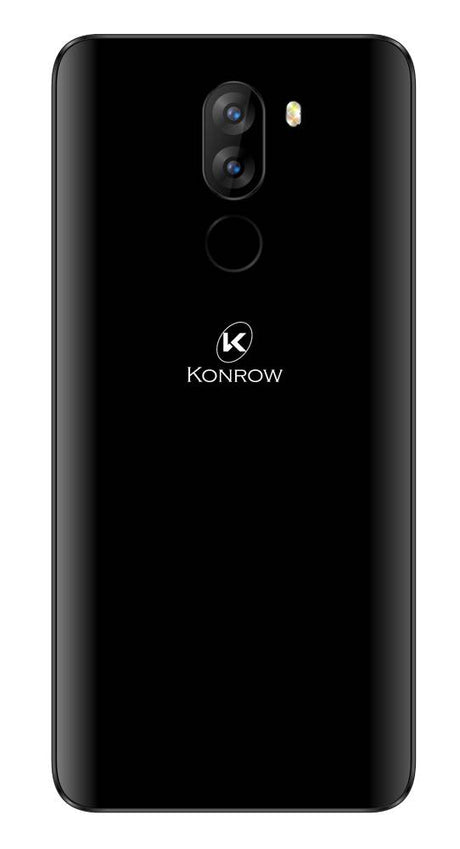 Konrow Sky - Android-Smartphone - 4G - 5,5-Zoll-Display - 16 GB, 2 GB RAM - Schwarz