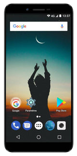 Konrow Sky - Smartphone Android - 4G - Écran 5.5'' - 16Go, 2Go RAM - Noir