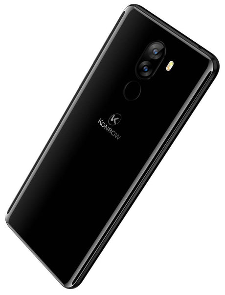 Konrow Sky - Android-Smartphone - 4G - 5,5-Zoll-Display - 16 GB, 2 GB RAM - Schwarz