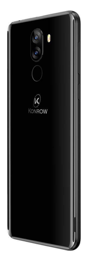 Konrow Sky - Android-Smartphone - 4G - 5,5-Zoll-Display - 16 GB, 2 GB RAM - Schwarz