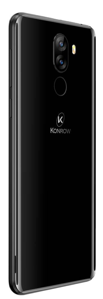 Konrow Sky - Smartphone Android - 4G - Écran 5.5'' - 16Go, 2Go RAM - Noir