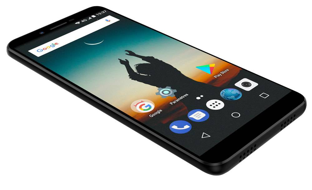 Konrow Sky - Smartphone Android - 4G - Écran 5.5'' - 16Go, 2Go RAM - Noir