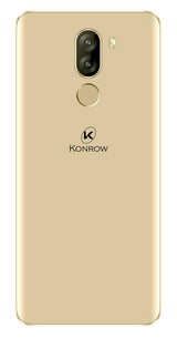 Konrow Sky - Smartphone Android - 4G - Écran 5.5'' - Double Sim - 16Go, 2Go RAM - Or