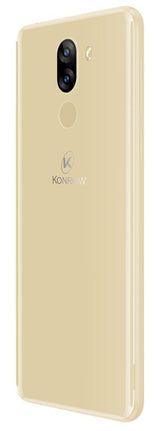 Konrow Sky - Smartphone Android - 4G - Écran 5.5'' - Double Sim - 16Go, 2Go RAM - Or