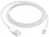 Cable de datos Lightning original blanco
