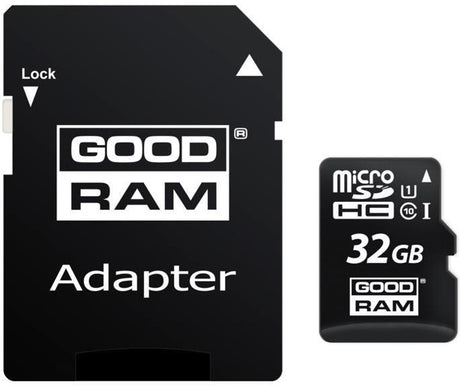 GoodRAM 32 GB Speicherkarte (mit SD-Kartenadapter)