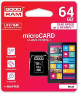 GoodRAM 64 GB Speicherkarte (mit SD-Kartenadapter)