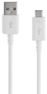 Samsung ECB-DU4AWE - Micro USB data cable - 1 m - White (Android compatible, Bulk)