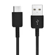 Micro USB Type-C data cable - 1 m - Black (Android-compatible, bulk packaging)