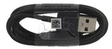 Samsung EP-DG950DBE - Câble Data combo Micro USB & Type C - 1.2m - Recharge rapide - Noir (Compatible Android, En Vrac)