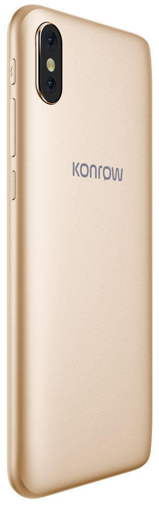 Konrow Sky Lite - Android-smartphone - 4G - 5,45'' scherm - Dual SIM - 16 GB, 1 GB RAM - goud