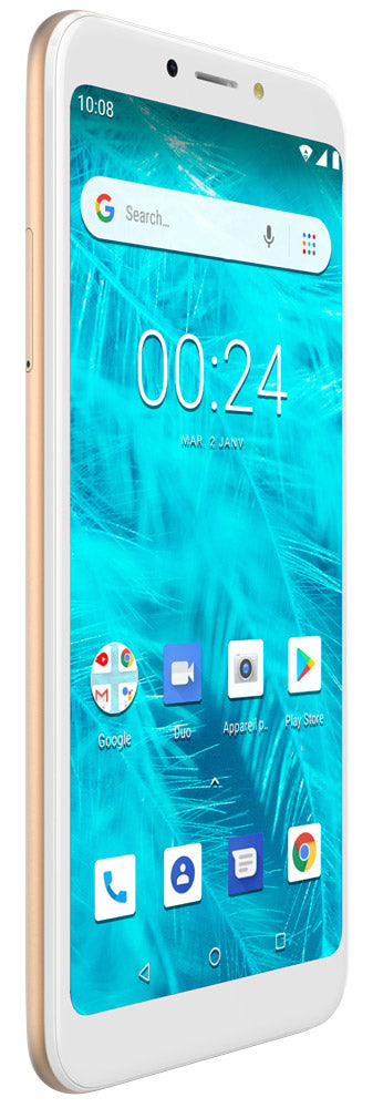 Konrow Sky Lite - Android-smartphone - 4G - 5,45'' scherm - Dual SIM - 16 GB, 1 GB RAM - goud