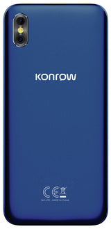 Konrow Sky Lite - Smartphone Android - 4G - Écran 5.45'' - Double Sim - 16Go, 1Go RAM - Bleu