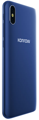 Konrow Sky Lite - Smartphone Android - 4G - Écran 5.45'' - Double Sim - 16Go, 1Go RAM - Bleu