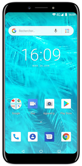 Konrow Sky Lite - Smartphone Android - 4G - Écran 5.45'' - Double Sim - 16Go, 1Go RAM - Bleu