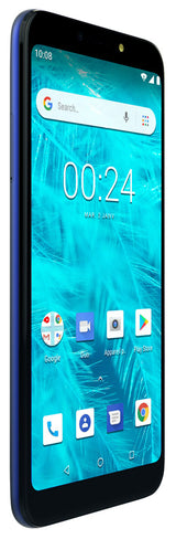 Konrow Sky Lite - Smartphone Android - 4G - Écran 5.45'' - Double Sim - 16Go, 1Go RAM - Bleu