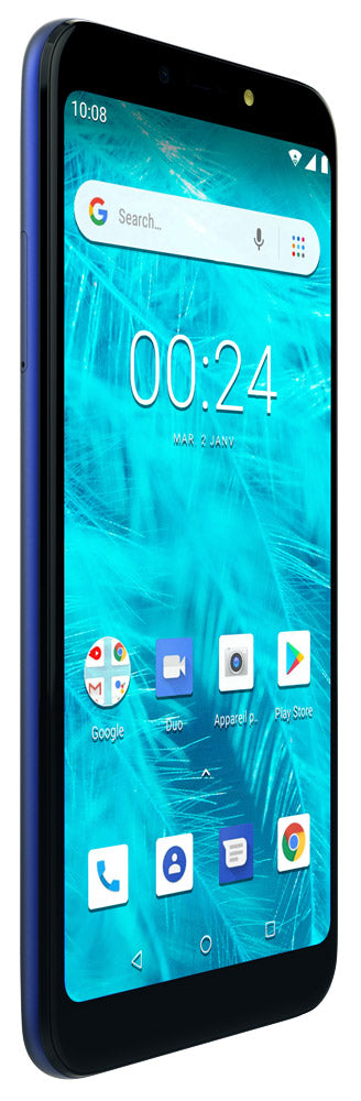 Konrow Sky Lite - Android-smartphone - 4G - 5,45''-scherm - Dual SIM - 16 GB, 1 GB RAM - blauw