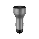 Huawei AP38 - Caricabatterie da auto completo, adattatore per ricarica rapida con 2 porte USB - 2 A/5 A - Grigio (confezione originale)