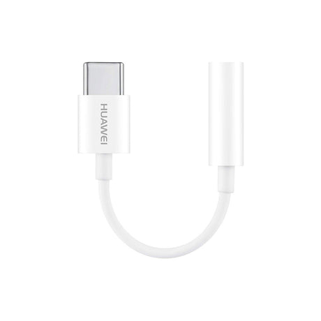 Huawei CM20 - Originele USB Type-C-naar-3,5mm-jackadapter - Wit (originele verpakking)