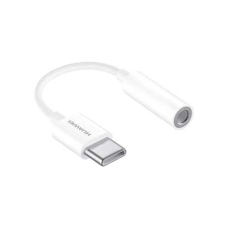 Huawei CM20 - Originele USB Type-C-naar-3,5mm-jackadapter - Wit (originele verpakking)
