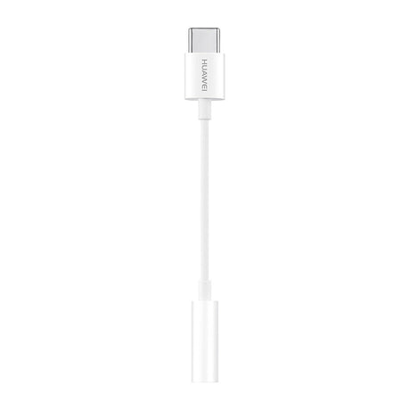Huawei CM20 - Originele USB Type-C-naar-3,5mm-jackadapter - Wit (originele verpakking)