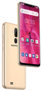 Konrow Easy 62 - Android 8.1 - 4G - Écran 6.2'' - Double Sim - 16Go, 1Go RAM - Or
