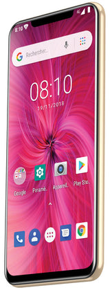 Konrow Easy 62 - Android 8.1 - 4G - Écran 6.2'' - Double Sim - 16Go, 1Go RAM - Or