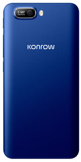 Konrow City 55 - Android 8.1 - 3G - Écran 5.34'' - 8Go, 1Go RAM - Bleu