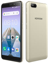 Konrow City 55 - Android 8.1 - 3G - Écran 5.34'' - 8Go, 1Go RAM - Or