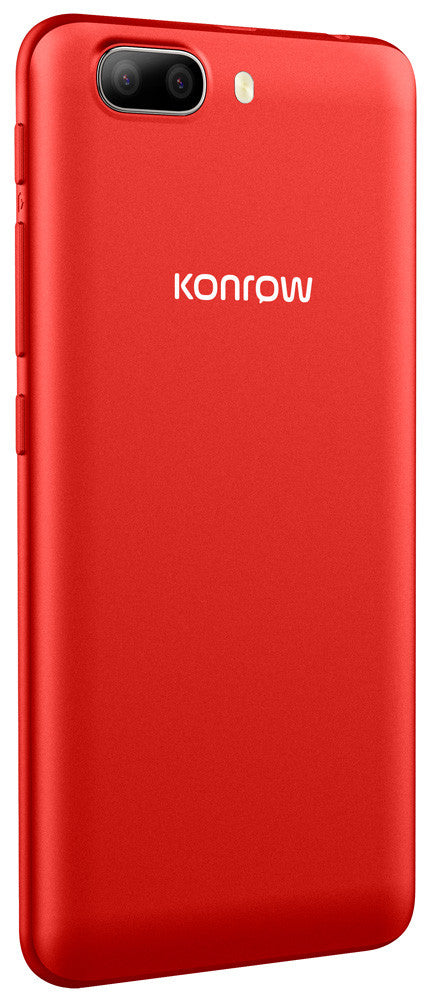 Konrow Easy 55 - Android 8.1 - 4G - Écran 5.34'' - Double Sim - 8Go, 1Go RAM - Rouge