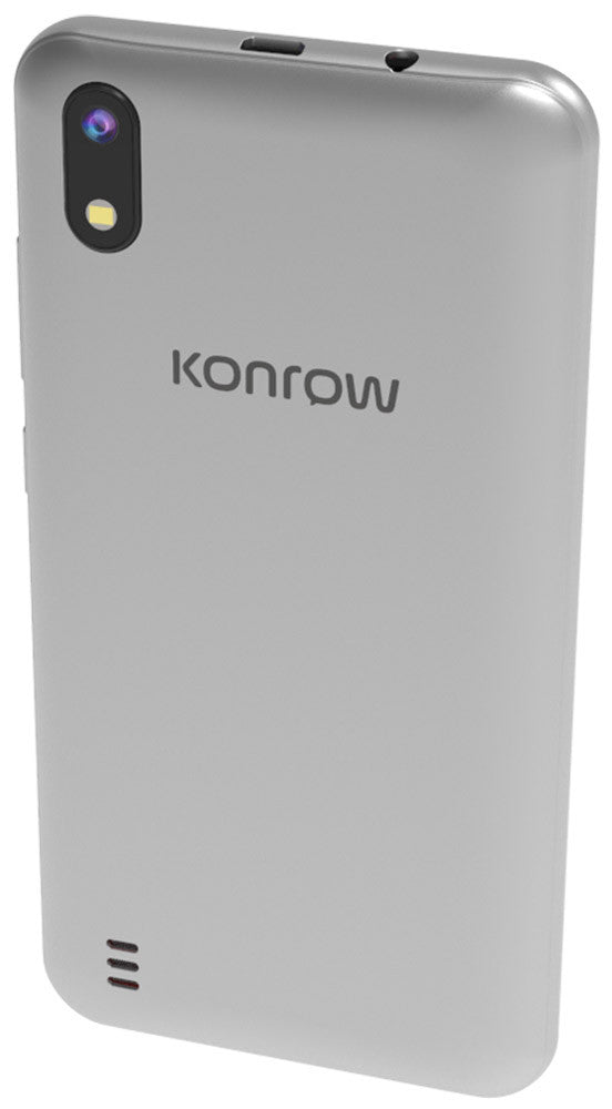 Konrow Easy 5 - Android 8.1 - 4G - Écran 5'' - Double Sim - 8Go, 1Go RAM - Gris