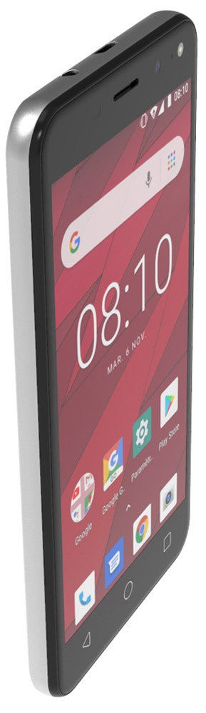 Konrow Easy 5 - Android 8.1 - 4G - 5''-Display - Dual-SIM - 8 GB, 1 GB RAM - Grau