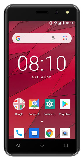 Konrow Easy 5 - Android 8.1 - 4G - Écran 5'' - Double Sim - 8Go, 1Go RAM - Gris