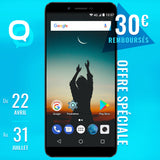 Konrow Sky - Smartphone Android - 4G - Écran 5.5'' - 16Go, 2Go RAM - Noir