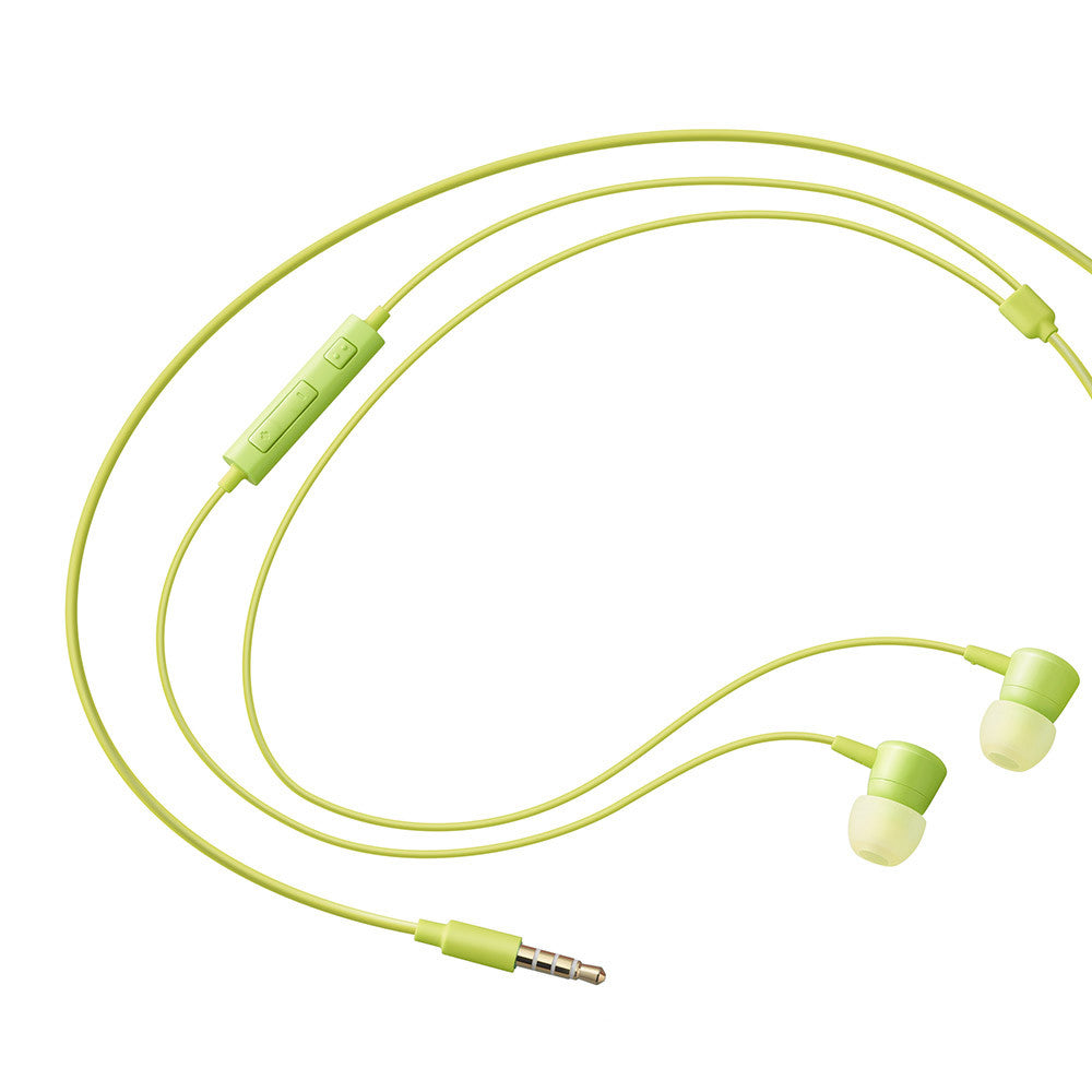 Samsung EO-HS1303BE - Écouteurs Intra-Auriculaire - Prise Jack 3.5 - Télécommande - Vert (Emballage Originale)