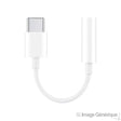 USB Type-C Adapter (9 mm Long Tip) to 3.5 mm Jack - White (Bulk)