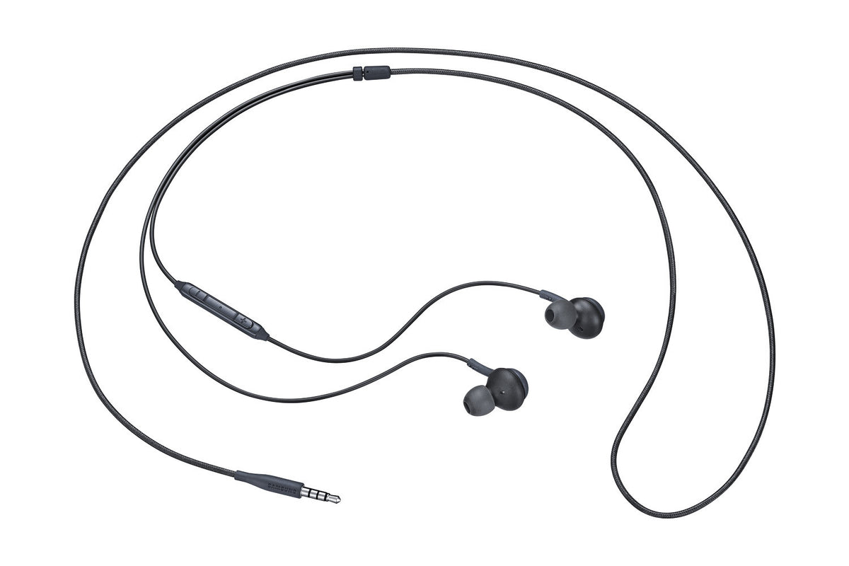 Samsung EO-IG955 - Auricolare in-ear AKG - Jack 3.5 - Telecomando - Nero (confezione originale)