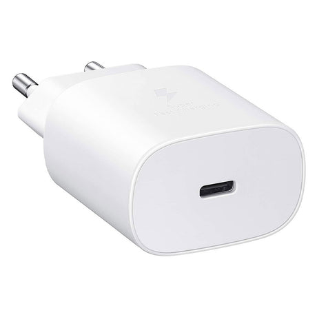 Samsung EP-TA800EB - Adattatore di rete USB Type-C (25W, ricarica rapida, bianco) - Originale, sfuso