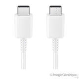 Samsung EP-DG977BWE - USB Type-C naar USB Type-C kabel - 1m - Wit (Bulk)