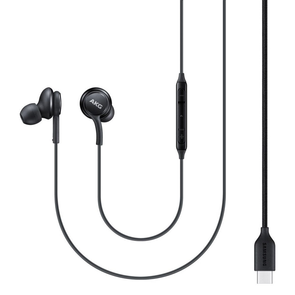 Samsung GH59-15106A - AKG In-Ear Earphones Type-C Connector, Black, Remote Control) Bulk