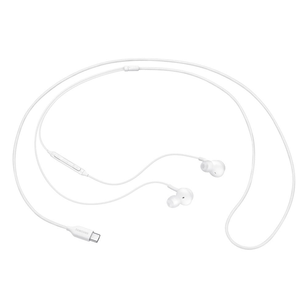 Samsung GH59-15107A - Écouteur AKG Intra Auriculaire Connecteur Type C, Blanc, Télécommande) Vrac