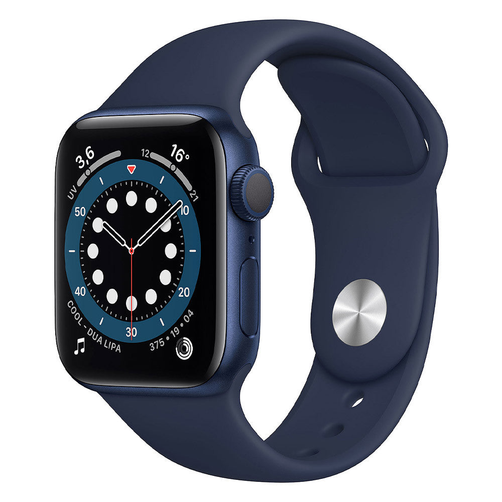 Apple Watch Serie 6 Blue (40mm, Sport Band GPS) Cinturino blu