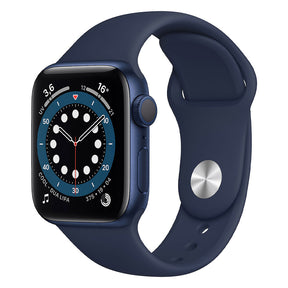 Apple Watch Serie 6 Blue (40mm, Sport Band GPS) Cinturino blu