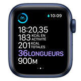 Apple Watch Serie 6 Blue (40mm, Sport Band GPS) Cinturino blu