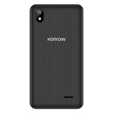 Konrow City 4 (Double SIM - Écran 4'',  8Go, 1Go RAM) Noir